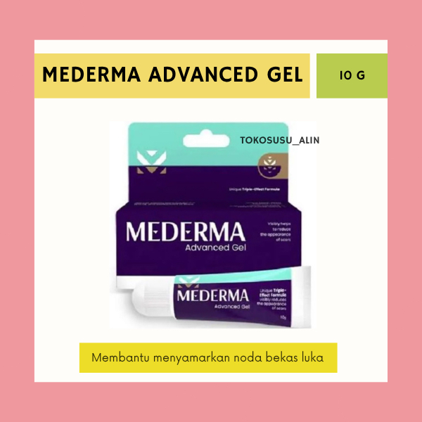 MEDERMA ADVANCED GEL 10 G / MENYAMARKAN NODA BEKAS LUKA & KELOID