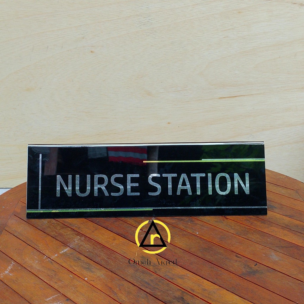 

Akrilik Meja Nurse Station Lipat 2 Sisi - Akrilik Lipat Meja Sedang Visite - Faskes