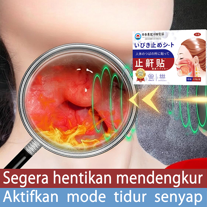 Anti ngorok saat tidur anti dengkur Anti Mendengkur Anti-snoring patch alat anti ngorok saat tidur s