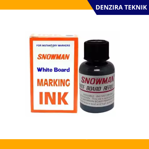 

Refill Tinta Spidol SNOWMAN White Board SNOWMAN WBI-21 Black/Isi Tinta Spidol Papan Tulis SNOWMAN WBI 20 Hitam