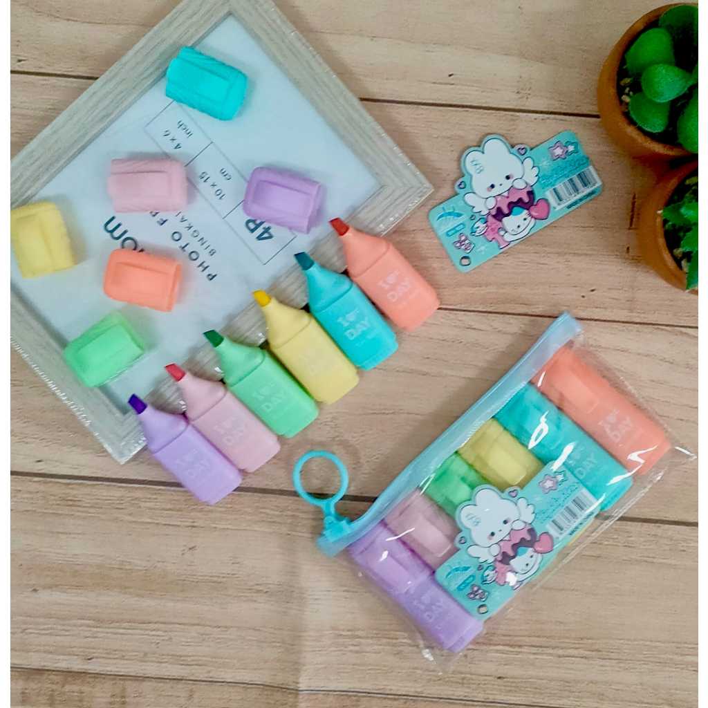 

Stabilo Pastel 6 Warna - Highlighter Pastel - Warna Pastel Kekinian