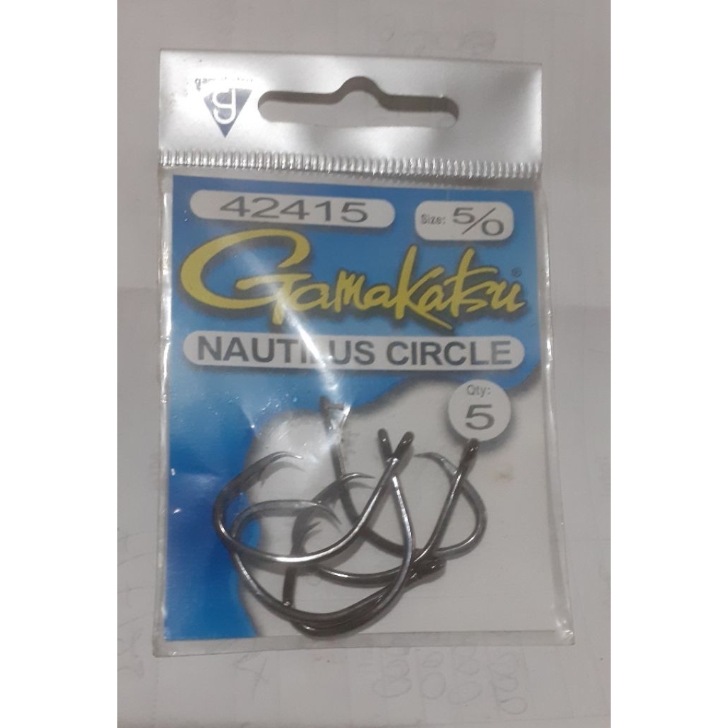 gamakatsu circle hook size 6/0
