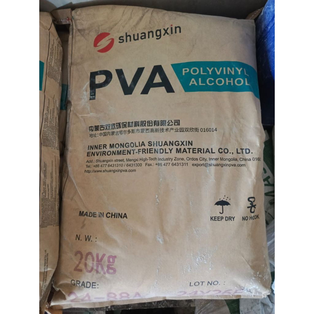POLYVINLY ALCOHOL PVA SHUANGXIN KEMASAN 1KG