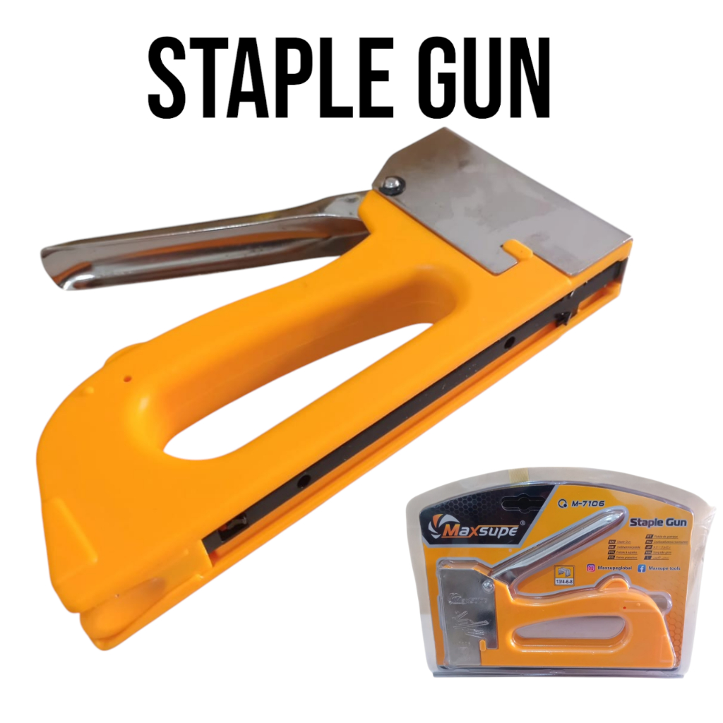 

Staples Tembak Staples Gun Cekrekan Gun Tacker Staples Gun/Maxsupe / Serbaguna