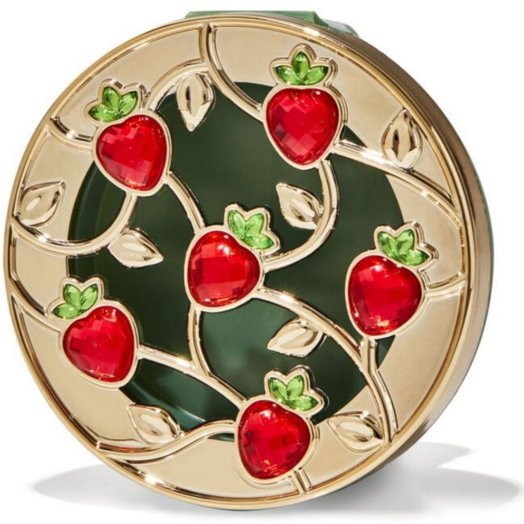 BBW GEMSTONE STRAWBERRIES VISOR CLIP SCENTPORTABLE CAR FRAGRANCE HOLDER