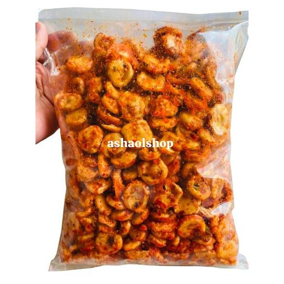 

kerupuk udang koin 1kg pedas daun jeruk