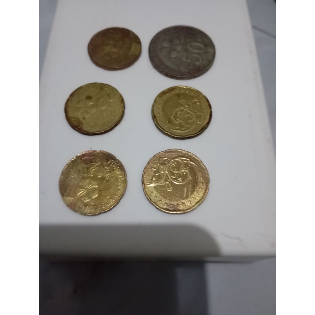 50 sen rigit malaysia  buat koleksi