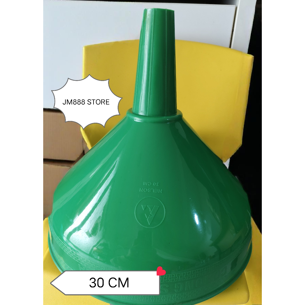 Corong air minyak plastik kecil besar / corong air / corong minyak plastik - 30 cm