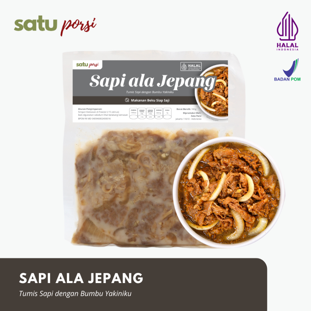 

Satu Porsi Sapi Ala Jepang
