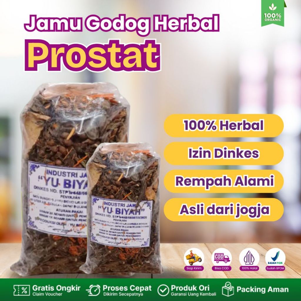 

Jamu Prostat Manjur 100% Herbal Izin Dinkes Rempah Alami Asli dari Jogja