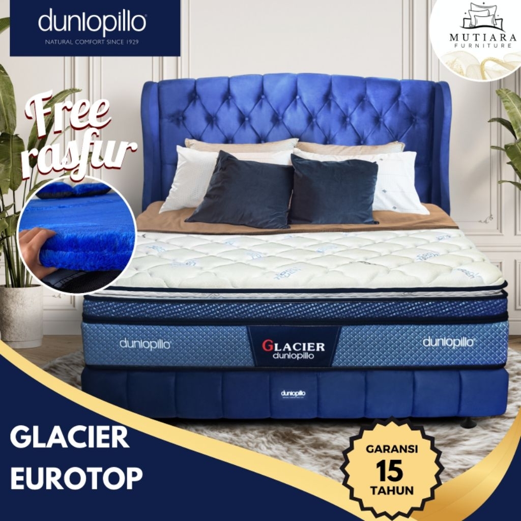 SET KASUR GLACIER DUNLOPILLO | 1 SET KASUR COOL TOUCH DUNLOPILLO | KASUR NYAMAN | KASUR TIDUR
