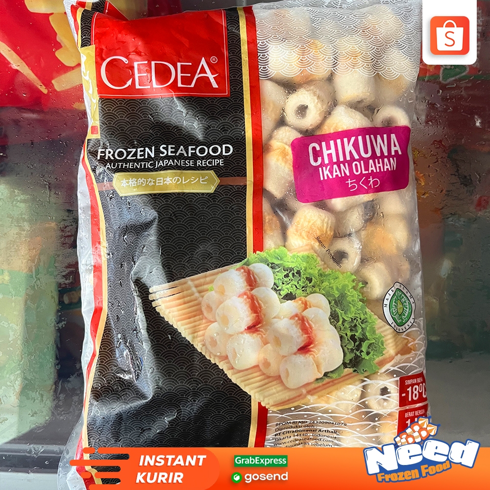 

CEDEA CHIKUWA 1KG | SEAFOOD CEDEA | OLAHAN IKAN FROZEN