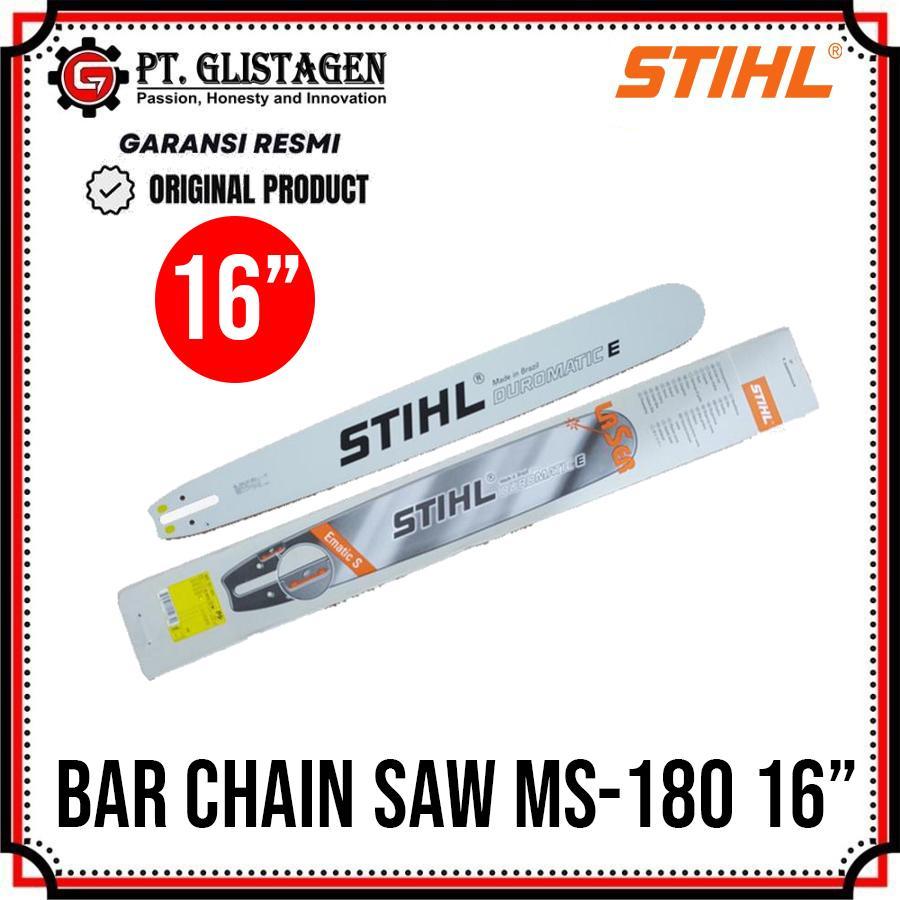 Sthil Bar Chainsaw 16 Inch MS180 Guide Bar Chain Saw Pisau ChainSaw 16" MS-180