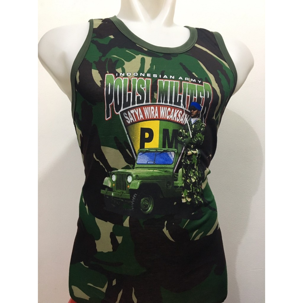 Singlet Loreng PM - Singlet PM - Singlet - Singlet Loreng - Kaos Loreng
