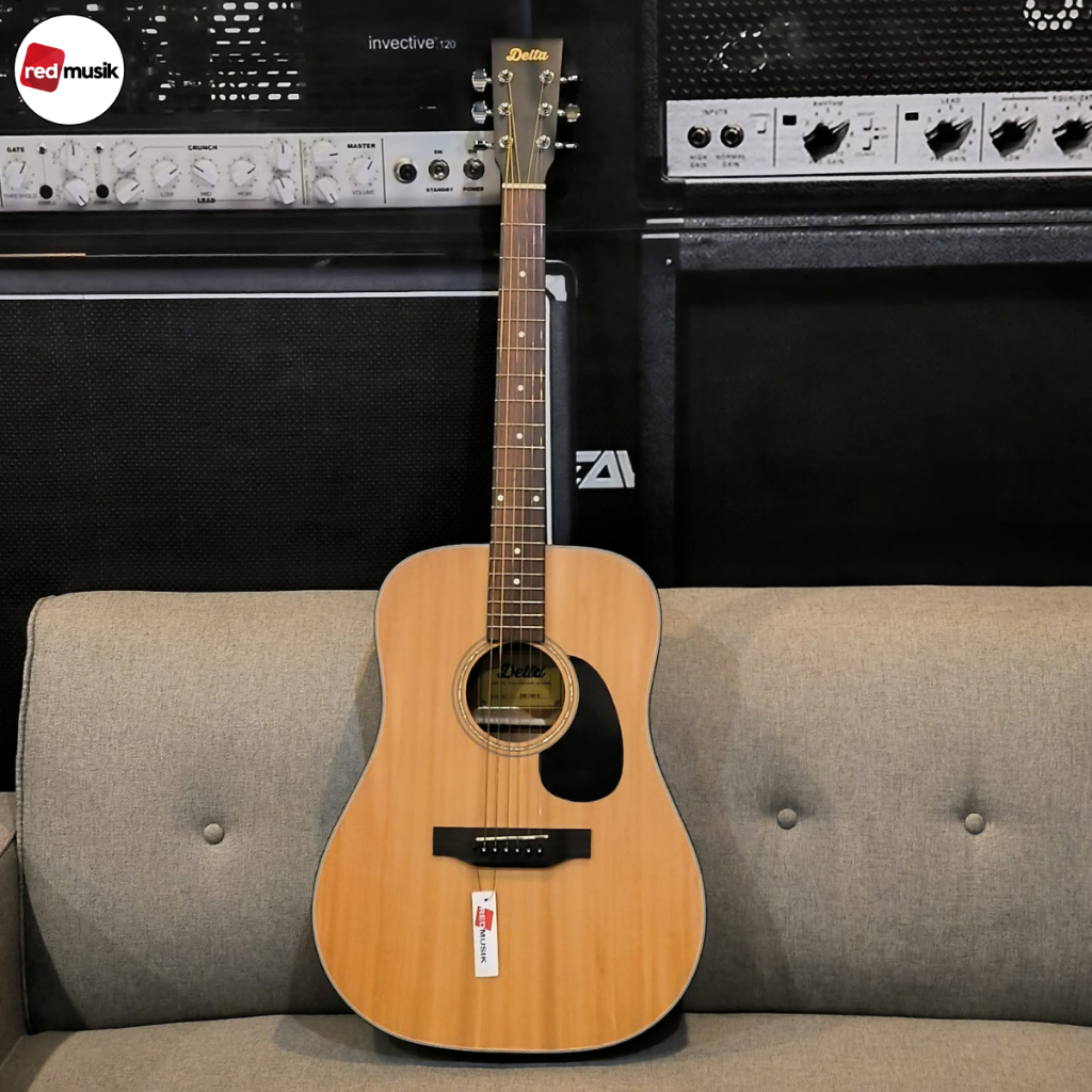 Gitar Akustik Elektrik Delta DD300E Electric Acoustic Guitar DD 300E