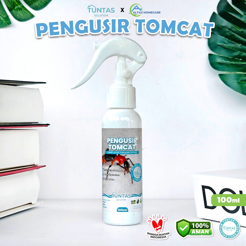 TUNTAS Pembasmi Tomcat Anti Hama Pengusir Serangga Tomcat Paling Ampuh Dalam Rumah 100ml