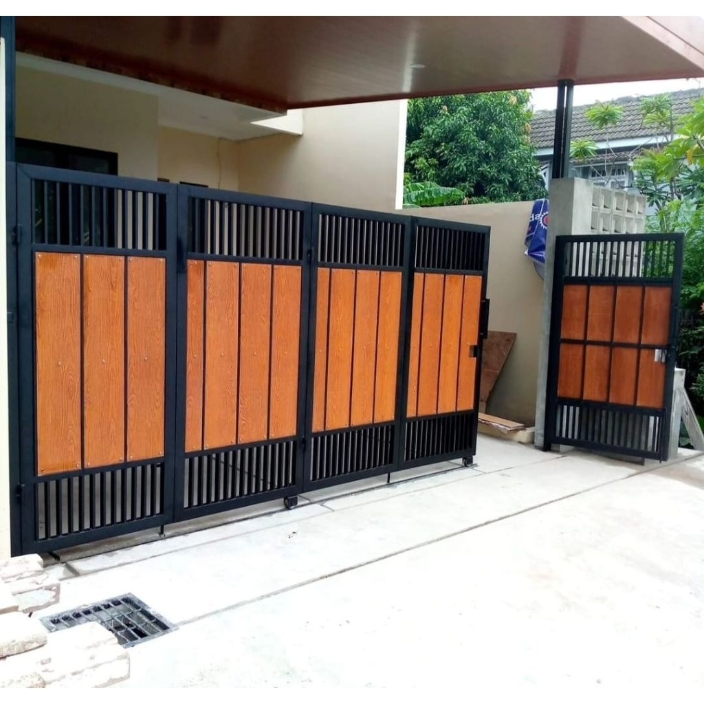 pagar grc minimalis modern