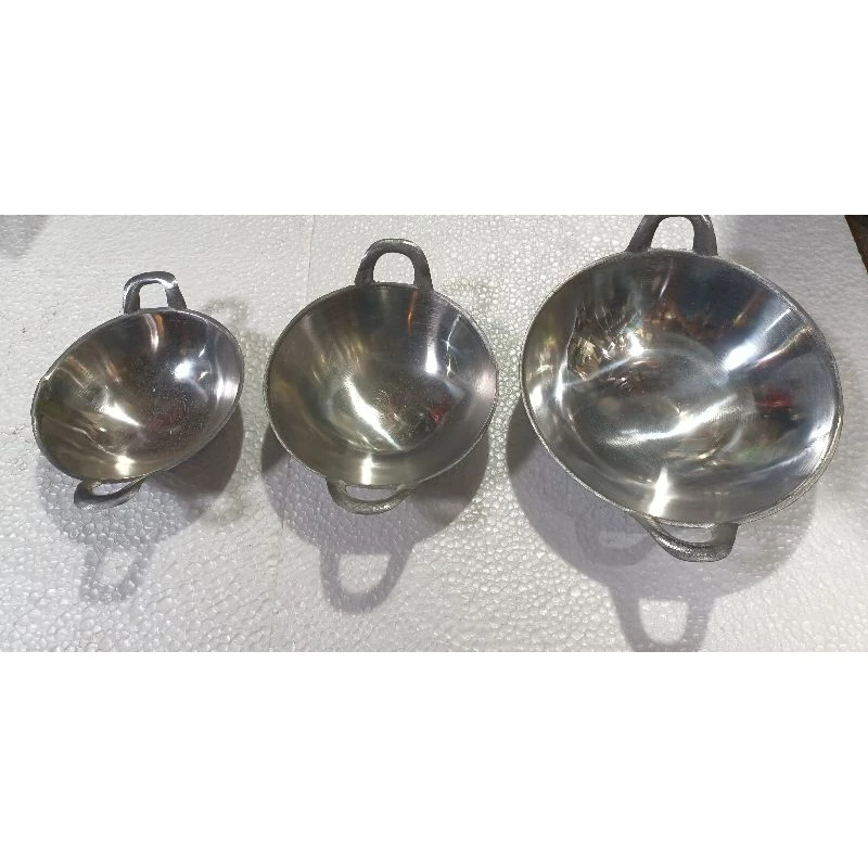 Kuali Kecil / Kuali Cucur / Wajan Kecil / Wajan Camping / Wajan Cetakan Kue Serabi / Wajan Batik | W