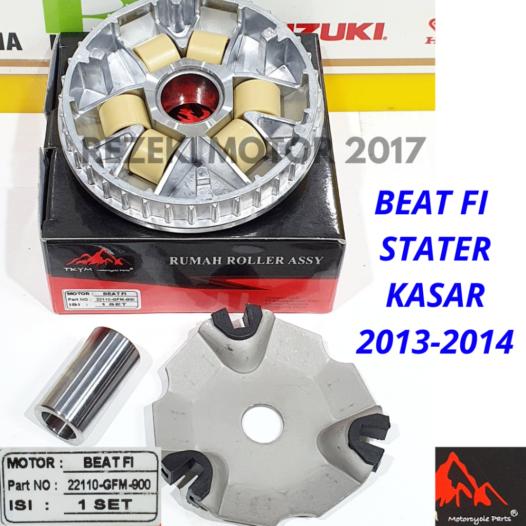 RUMAH ROLLER SET BEAT FI VARIO OLD BEAT FI STATER KASAR 2013-2014 TKYM (22110GFMTK)TAKAYAMA S01