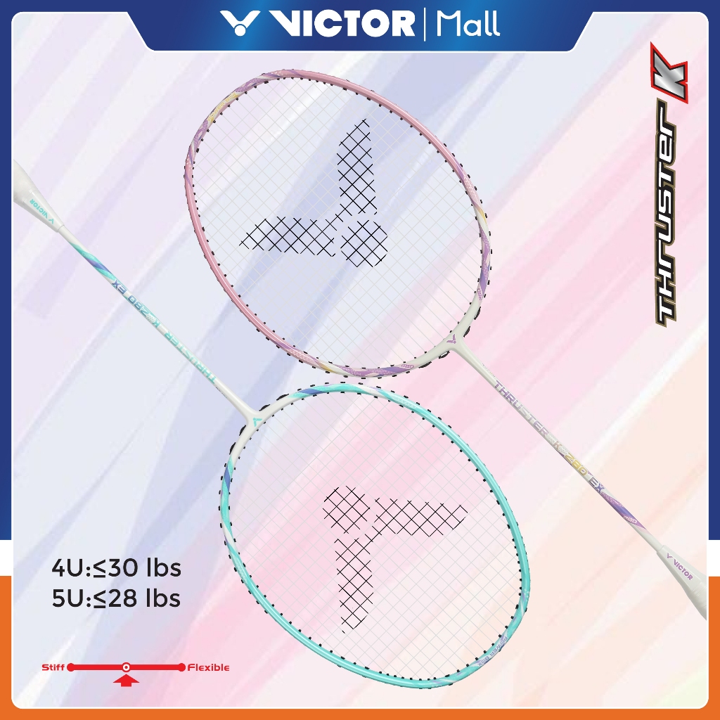VICTOR Raket Badminton Thruster K 280 EX R T / Thruster K 280 EX T R