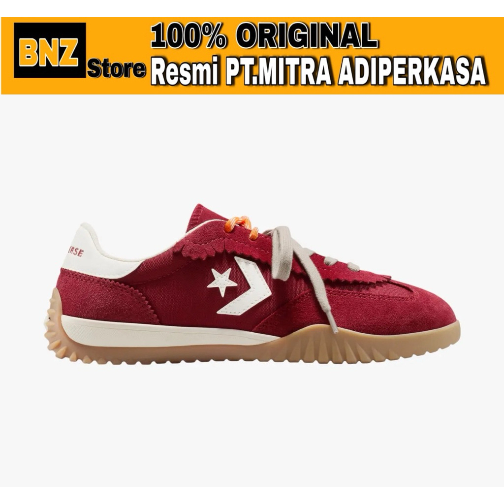 Sepatu Sneakers Wanita Converse Run Star Trainer Red/Orange