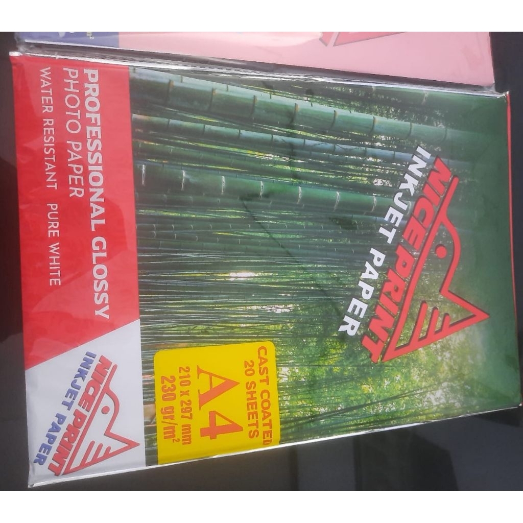 

Kertas Photo Nice Print A4 230gr Glossy