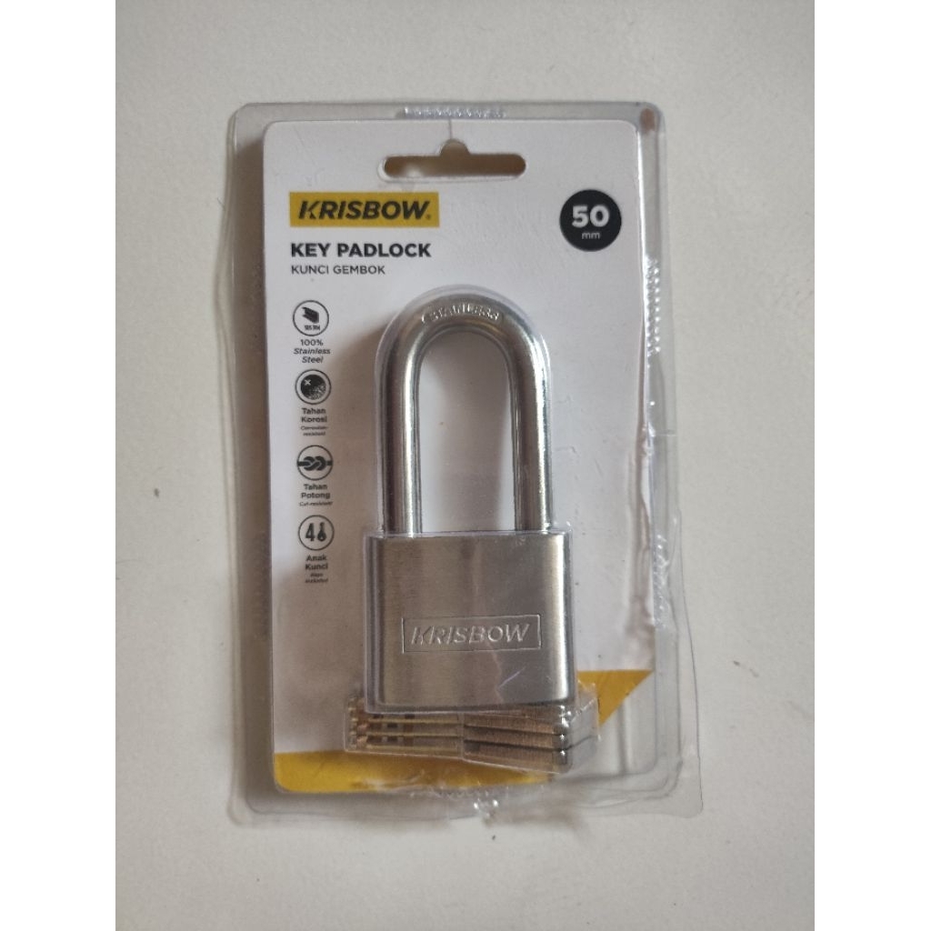 Gembok Rumah Stainless Steel Krisbow