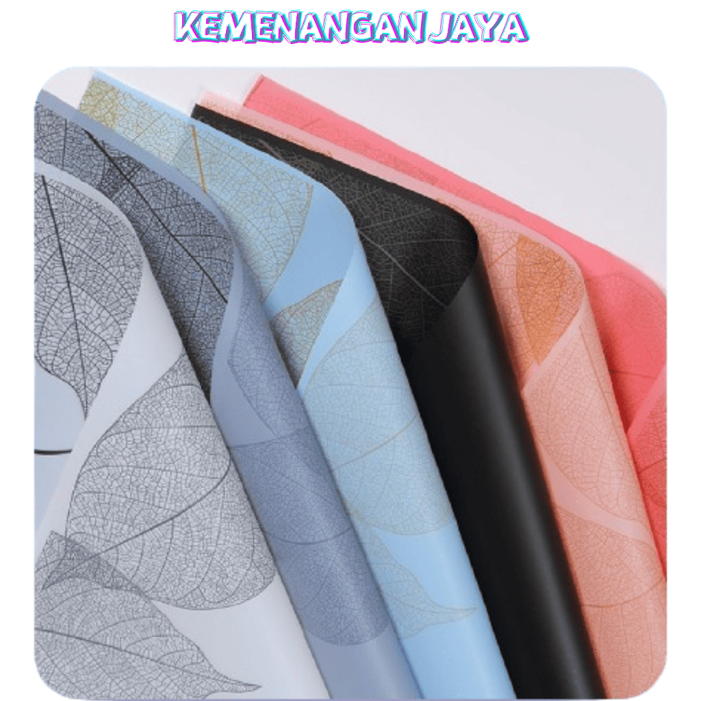 

Isi 20 LEMBAR Kertas Buket Bunga Waterproof Flower Wrapping Paper Waterproof Hand Bouquet Cellophane KB037