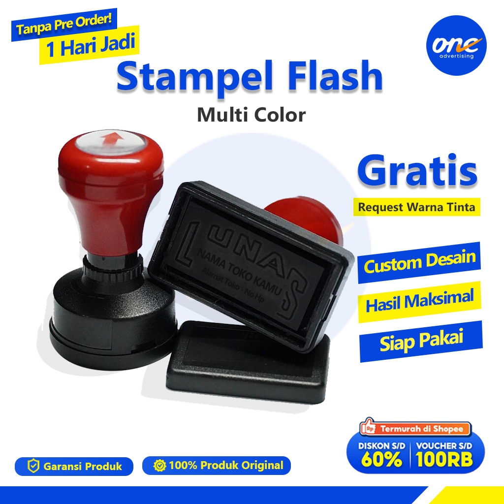 

Stempel Flash Maks 3 Warna Siap Pakai Free Desain