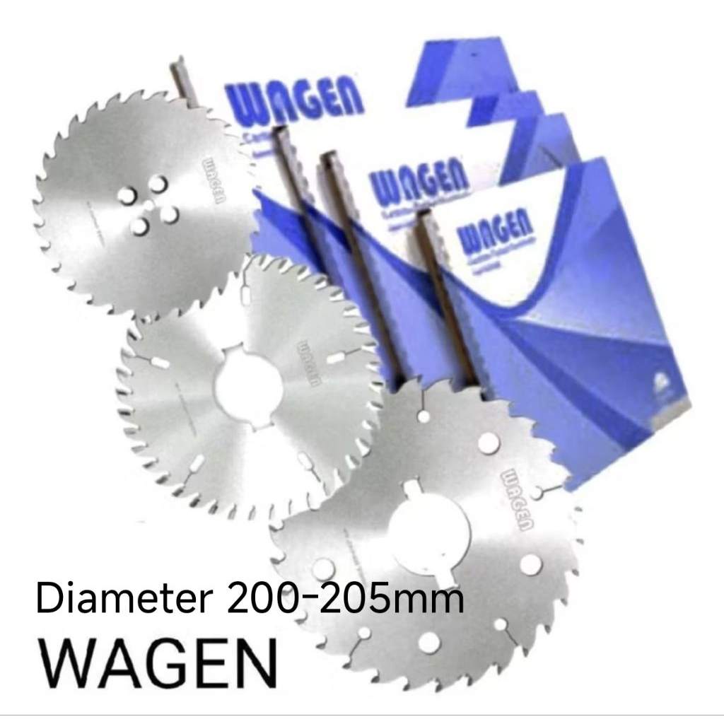 gergaji bulat dia 200-205mm circle saw Wagen dia 200-205mm