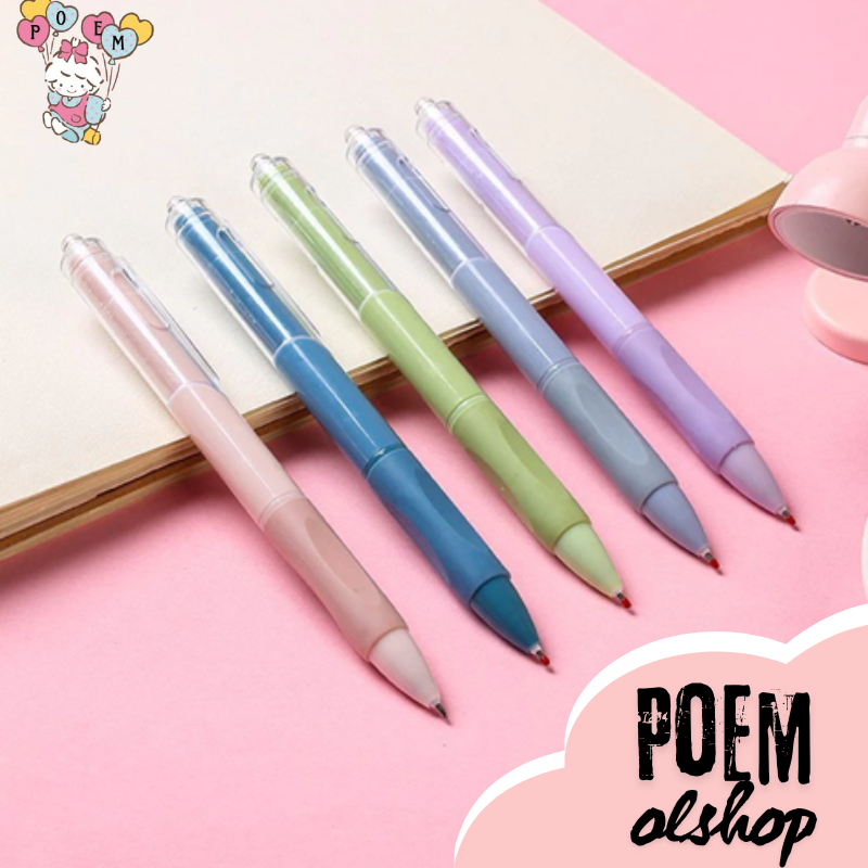 

PNM001 Pulpen Gel Mekanik Cepat Kering Pulpen Student 0.5mm Alat Tulis Kantor&Sekolah Pen Gel 0.5mm