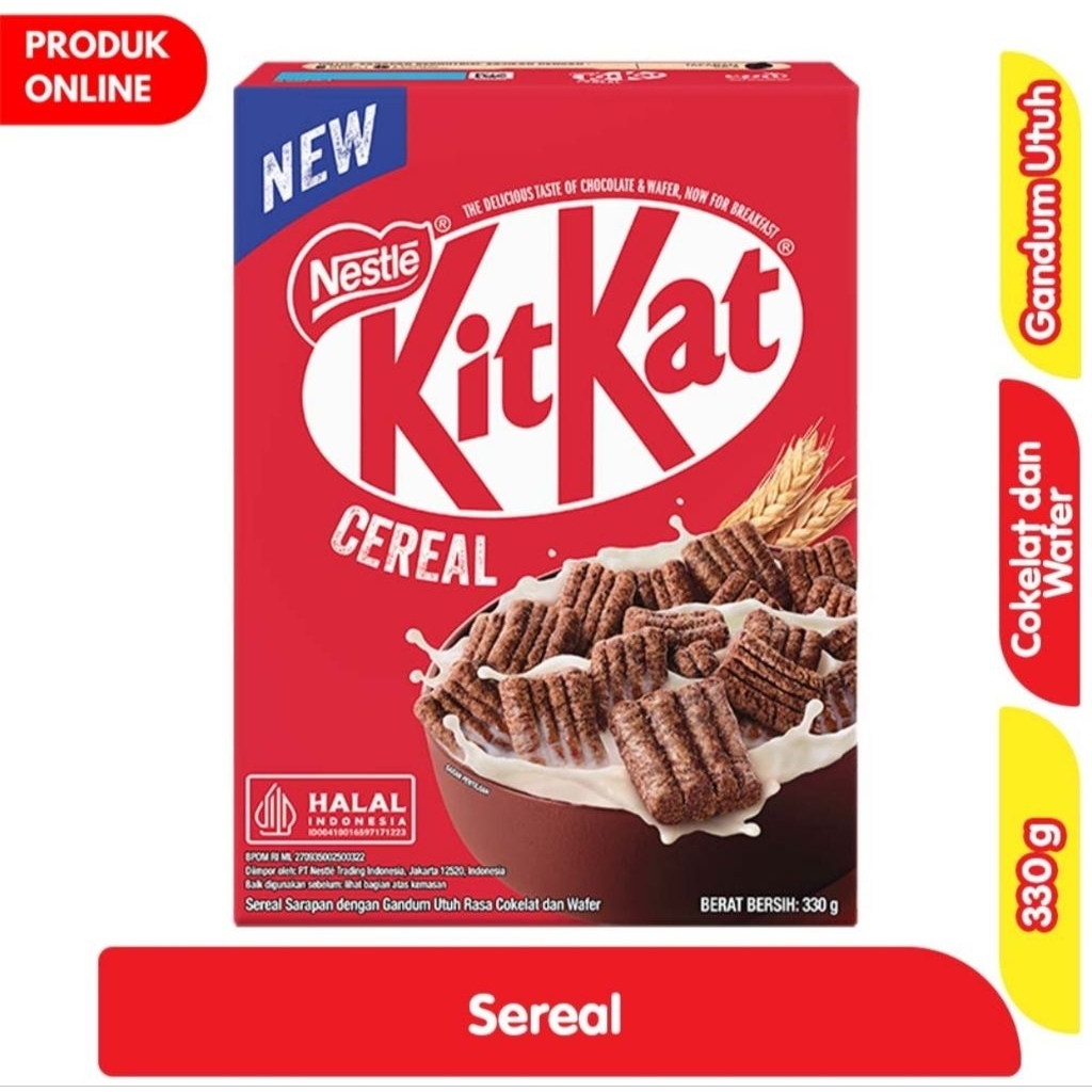 

kitkat cereal cokelat box 330 gram