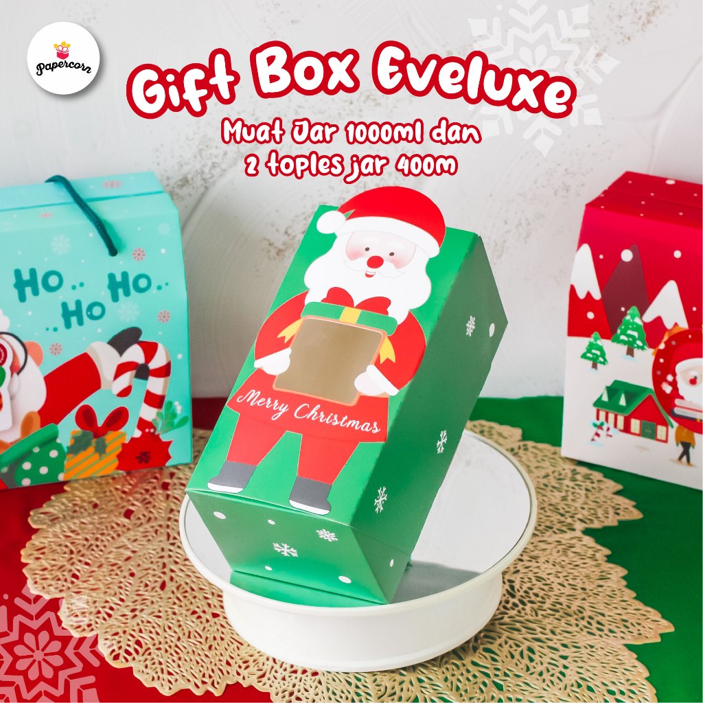 

10 Pcs Box Natal - Gift Box Eveluxe 9,5x8,3x18,5
