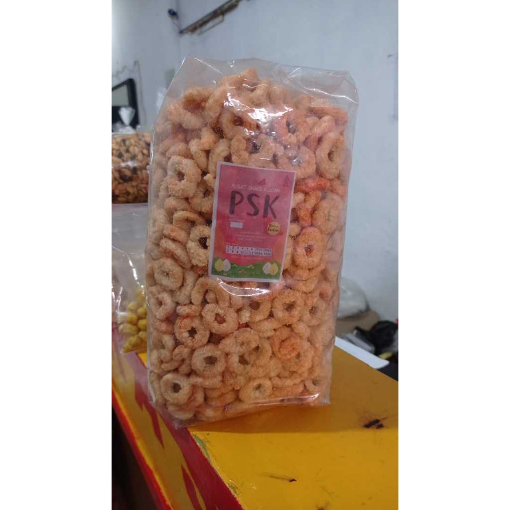 

Pusat Snack Kiloan - Udang Cincin Pedas 1kg