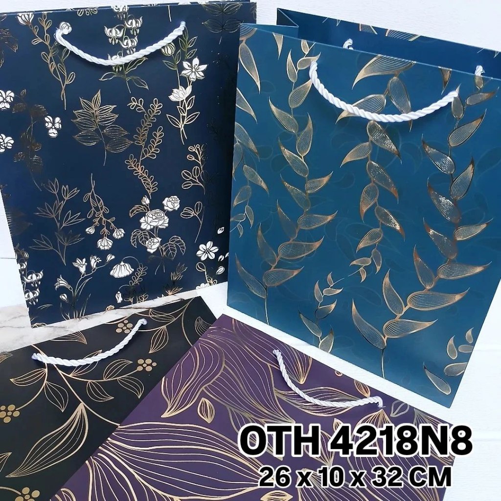 

OTH 4218N8 - ISI 12 PAPERBAG UK 26X32X10 MTF BATIK GOLD