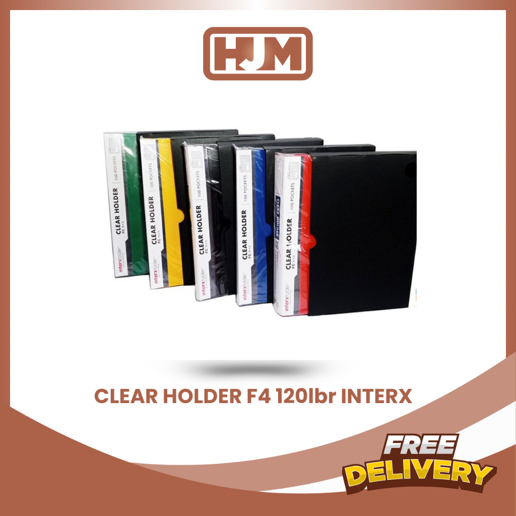 

INTERX CLEAR HOLDER / DISPLAY BOOK FC 120 PCT + BOX CHX2120F