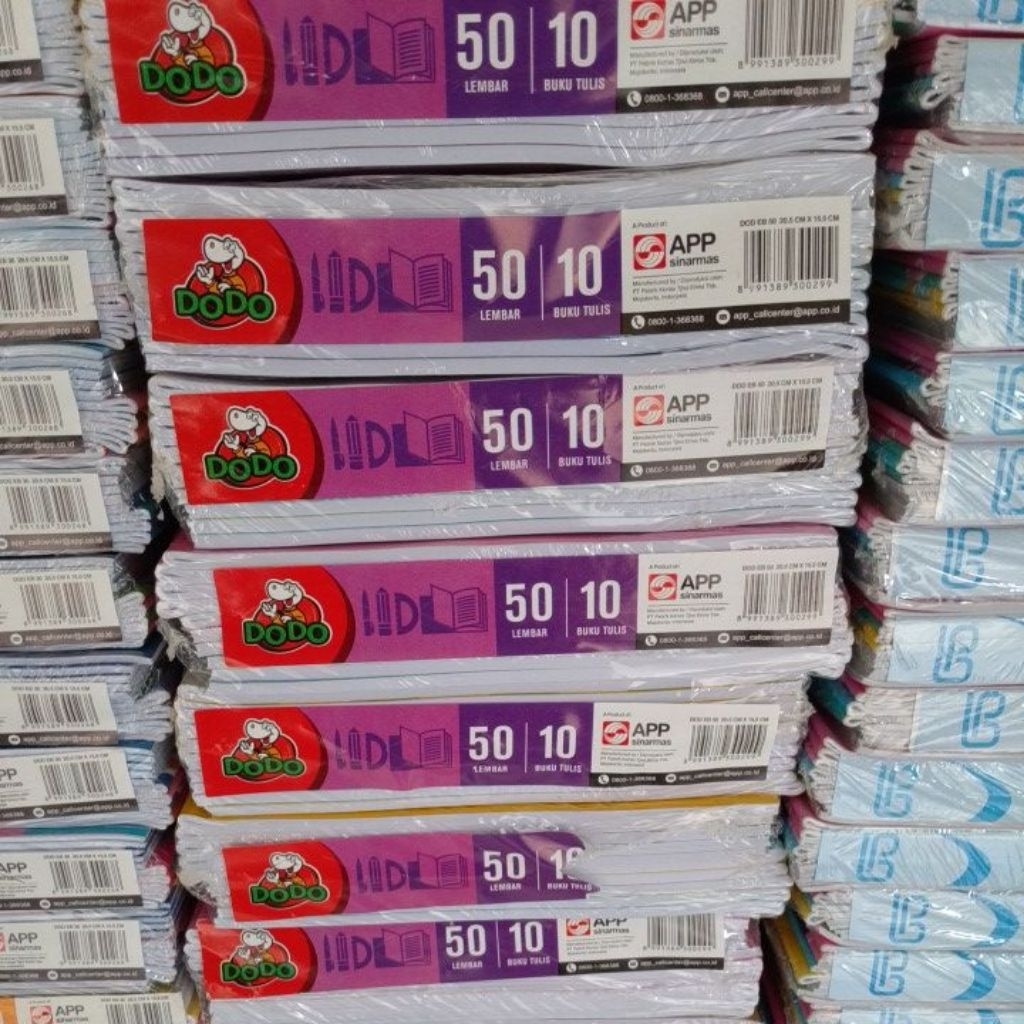 

buku tulis Dodo 50 lembar
