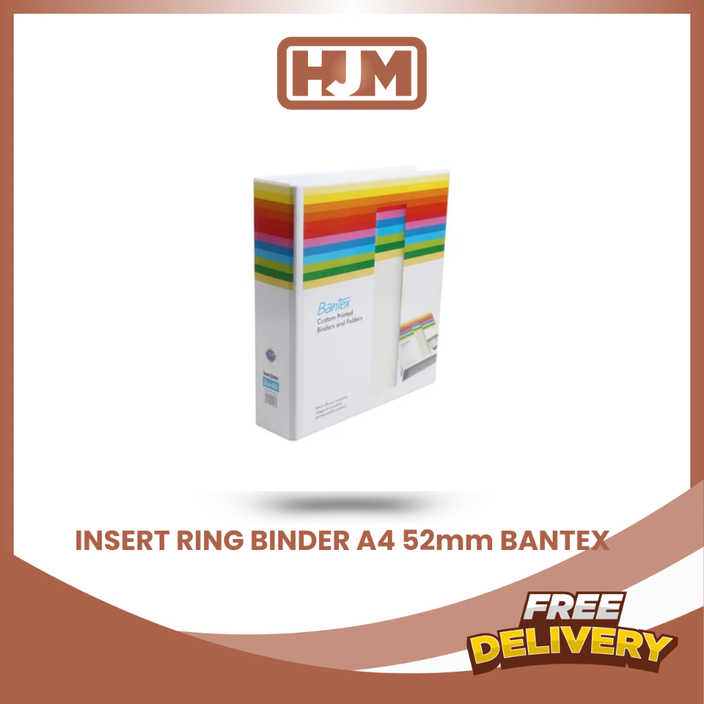 

BANTEX INSERT RING BINDER 8552
