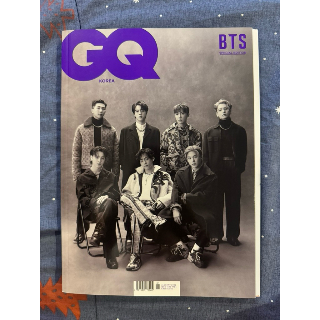 GQ KOREA BTS SPECIAL EDITION MAGAZINE/ MAJALAH JANUARY 2022