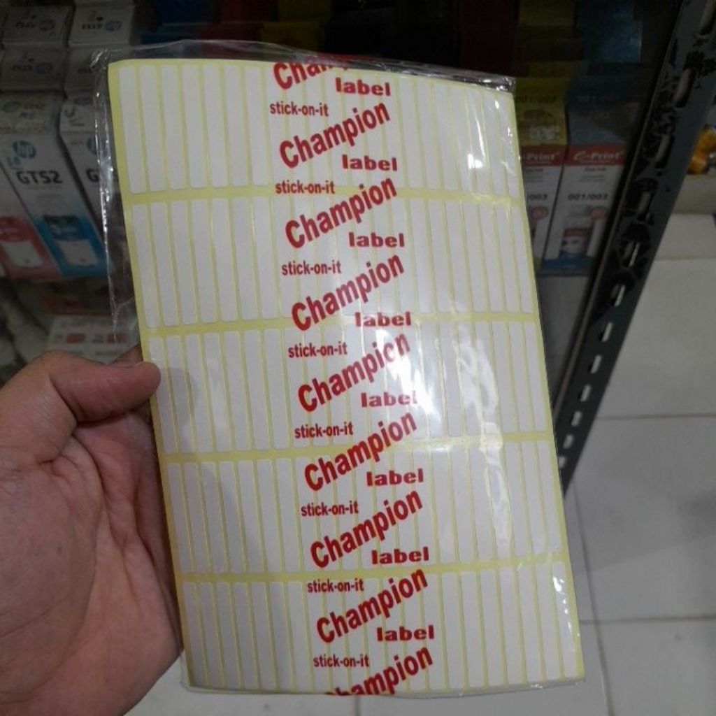 

LABEL 99/TIP-X KERTAS ISI (7 Lembar)