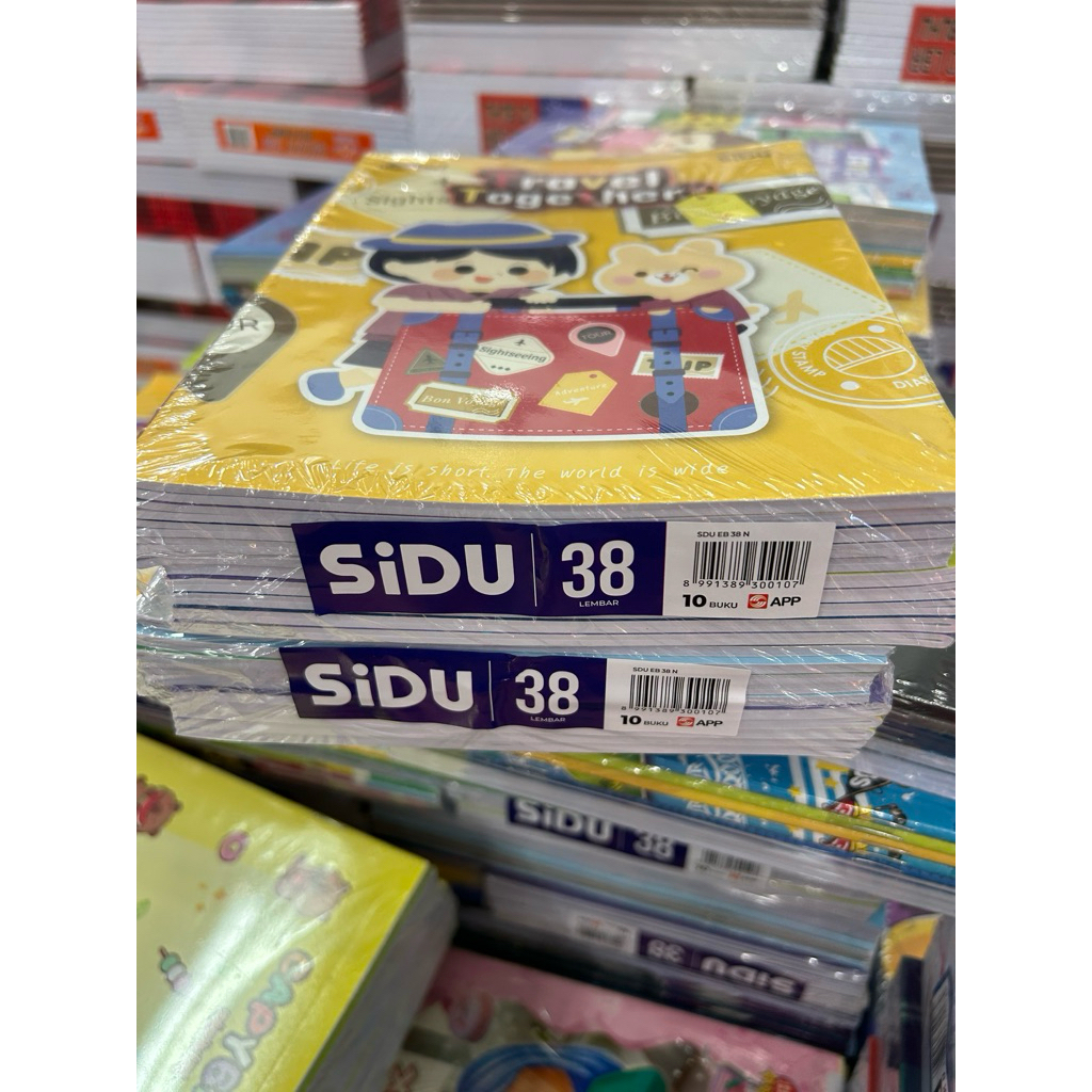 

1 Pak Buku Sidu 38 Lembar