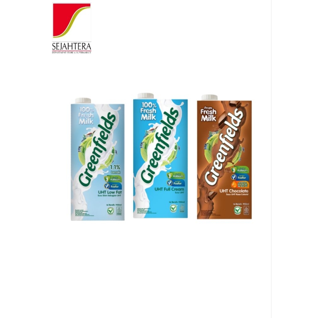 

Greenfields UHT All Varian 1000ml