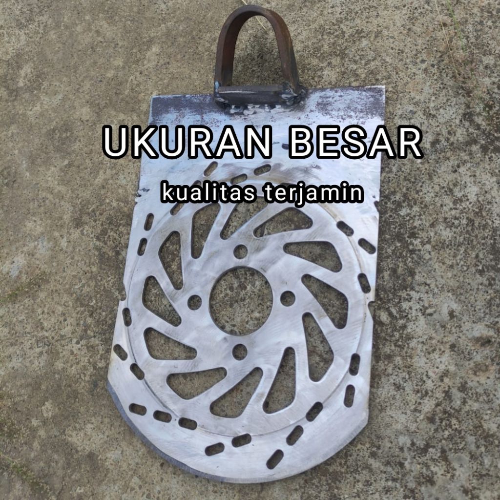 Cangkul Anti Lengket Bahan Baja Cakram Motor tanah sawah