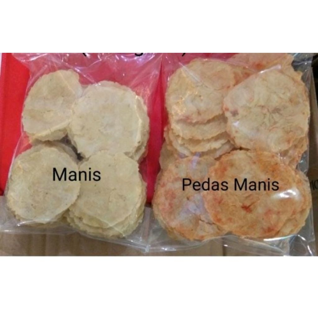

Kerupuk Emping Besar / Emping Pedas Manis / Kerupuk Emping Mentah / Mlinjo / Emping Belinjo / Melinjo