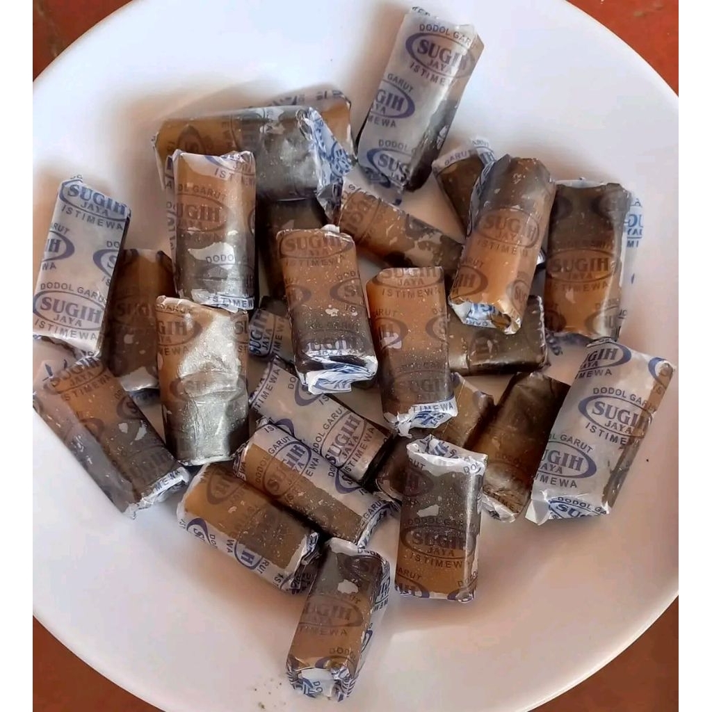 

dodol garut original kombinasi( mix campur) varian rasa oleh oleh khas garut