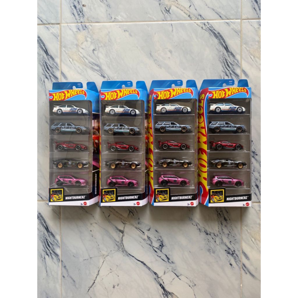 HotWheels Gift Pack Isi 5 Toyota GR Supra