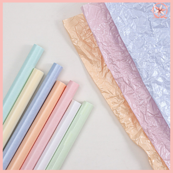 

PACK 20 Flower Wrapping Korean Pearl Pear Paper Kertas Buket Sydney KB6255