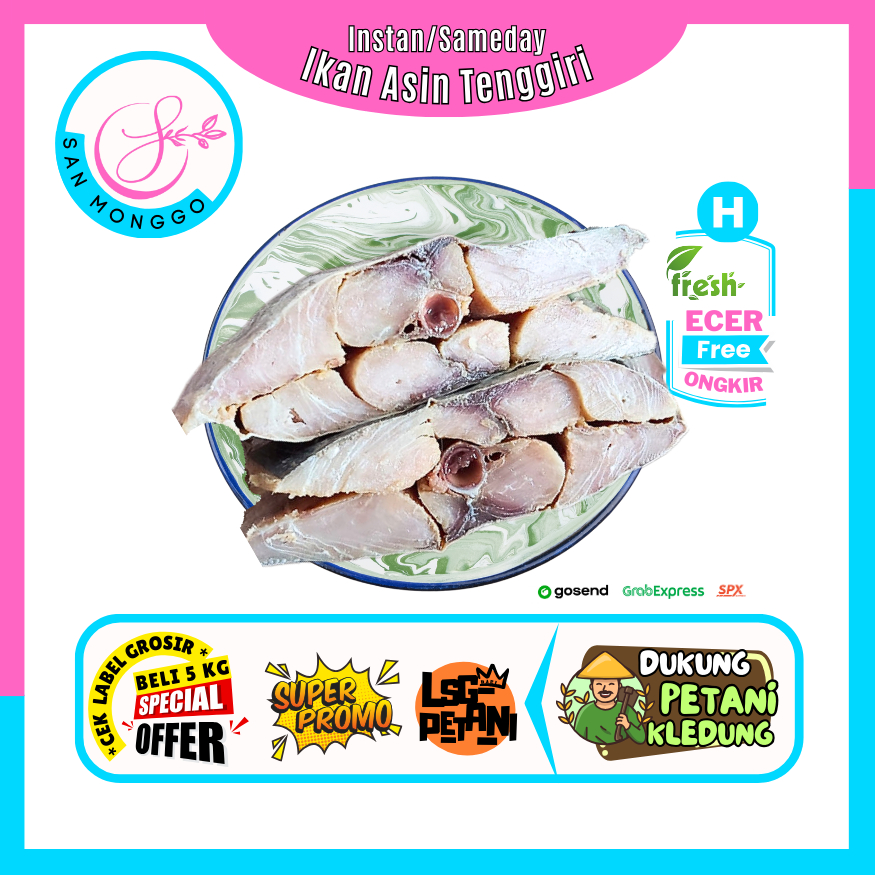 

Sanmonggoo >> Ikan Asin Tenggiri Asli Medan Bagan Siapi Api -- Hasil Bumi Sindoro Sumbing Ecer(H)