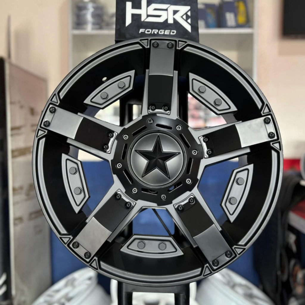 Velg Mobil Offroad Ring 18 HSR Rasta2 Velg Mobil Rush Hilux Single Cabin Juke Innova Dodge Jeep dll