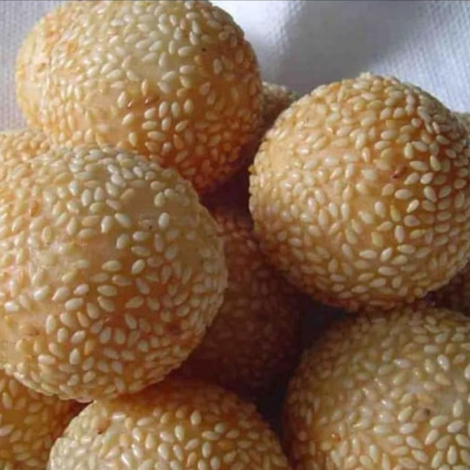 

Kue Bola Wijen isi kacang Hijau perpax isi 3